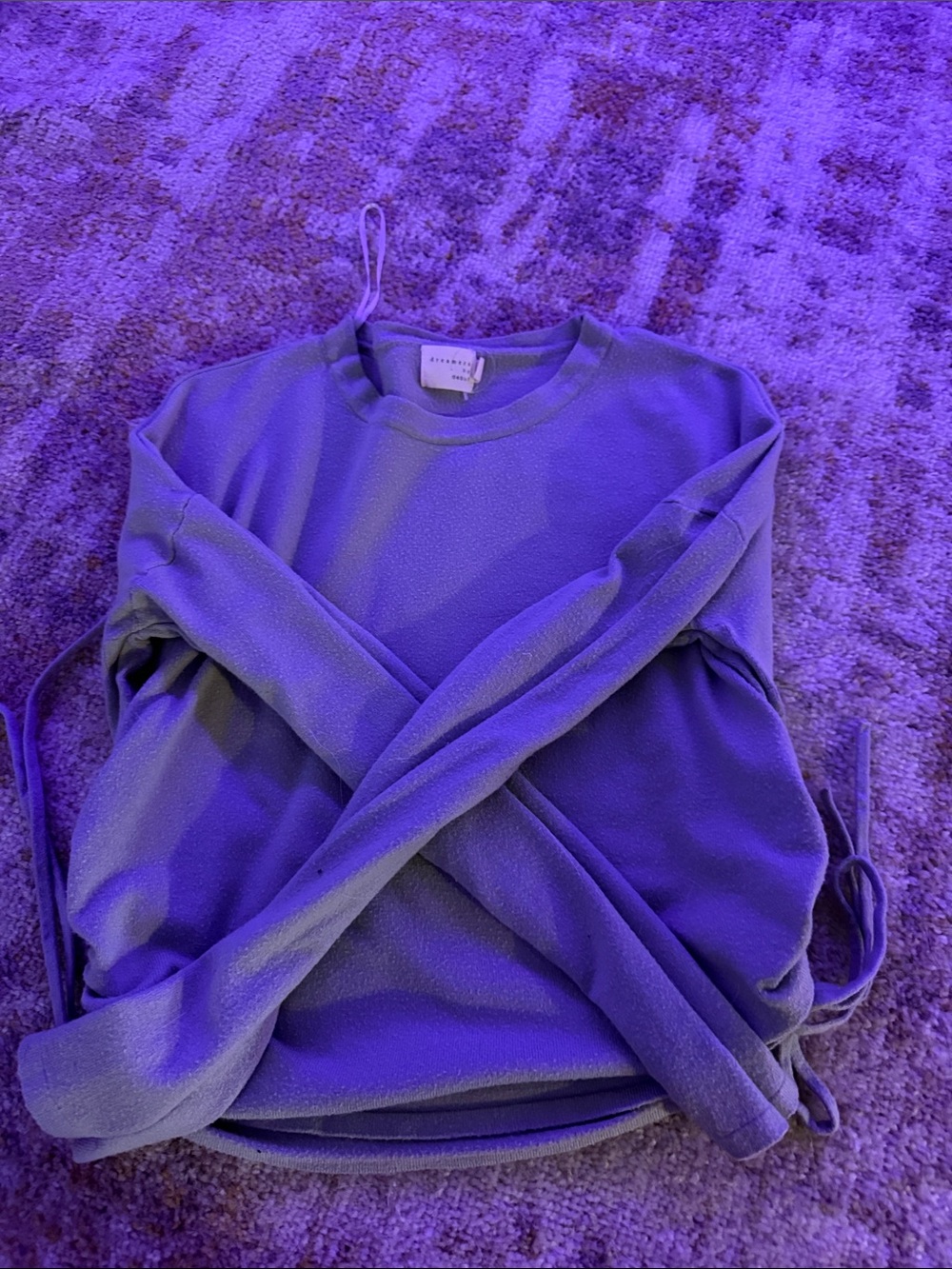 Aritzia Lavender Long Sleeve Tee